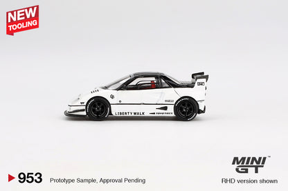 MINI GT #953 1/64 Mazda AZ-1 Liberty Walk LB40 White 2024 Tokyo Auto Salon - BLISTER PACK