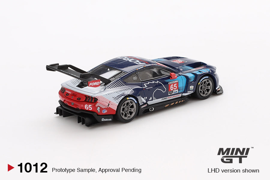 MINI GT #1012 1/64 Ford Mustang GT3 #65 Ford Multimatic Motorsports 2024 IMSA Daytona 24 Hrs (LHD)
