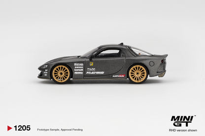 MINI GT #1205 1/64 Mazda RX-7 RE-Amemiya Matsukiyo KOKU 3 Rotor NA-7 TAS 2025 Best Tuned Car Award (RHD)