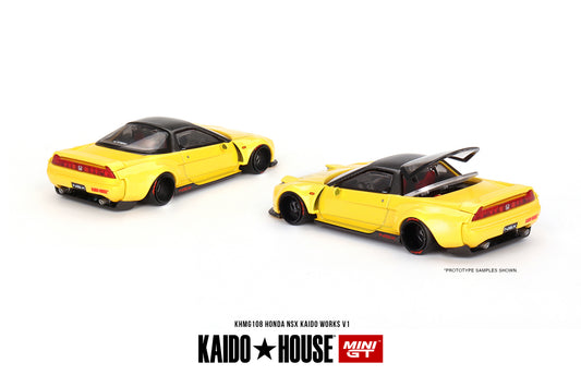 [ Kaido House x MINI GT ] 1/64 Honda NSX KAIDO Racing V1 KHMG108