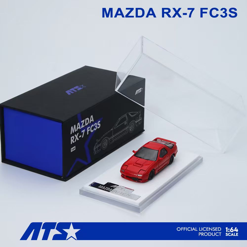 ATS 1/64 Mazda RX-7 FC3S RED - ATS880205