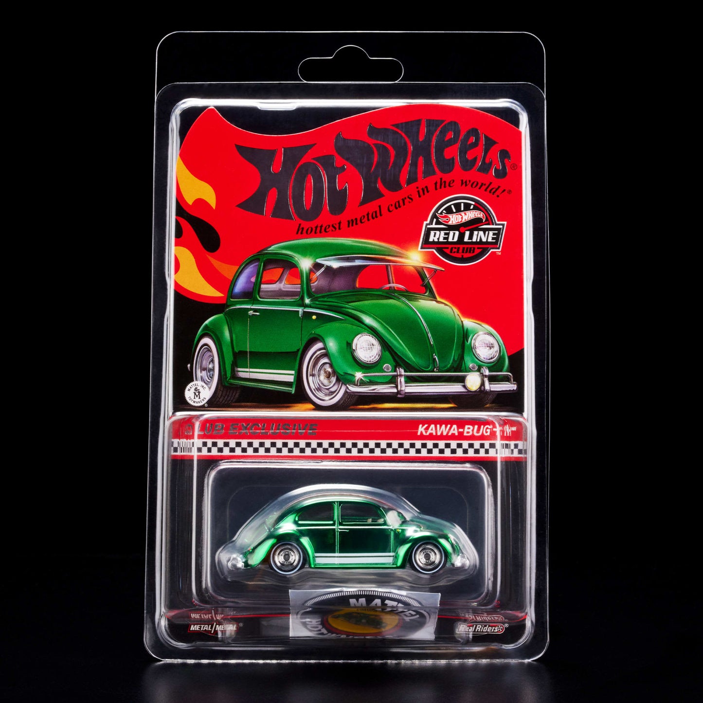HOT WHEELS RLC KAWA-BUG-A GREEN - JFH82
