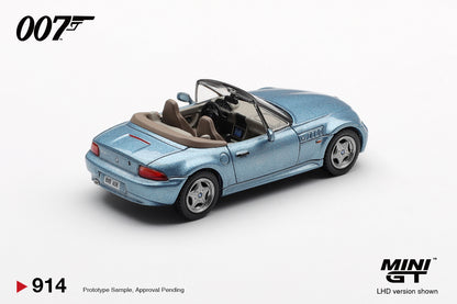 MINI GT #914 1/64 BMW Z3 “GoldenEye” (LHD)