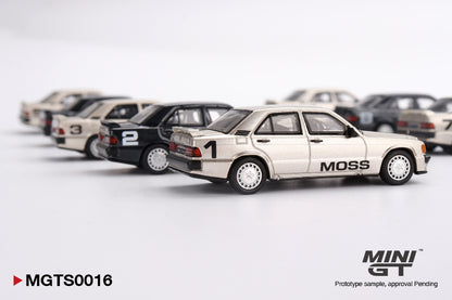 * PRE ORDER * MINI GT #1025 - #1044 1/64 MGTS0016 Mercedes-Benz 1984 Nürburgring Race of Champions Set Limited Edition 5000 Sets