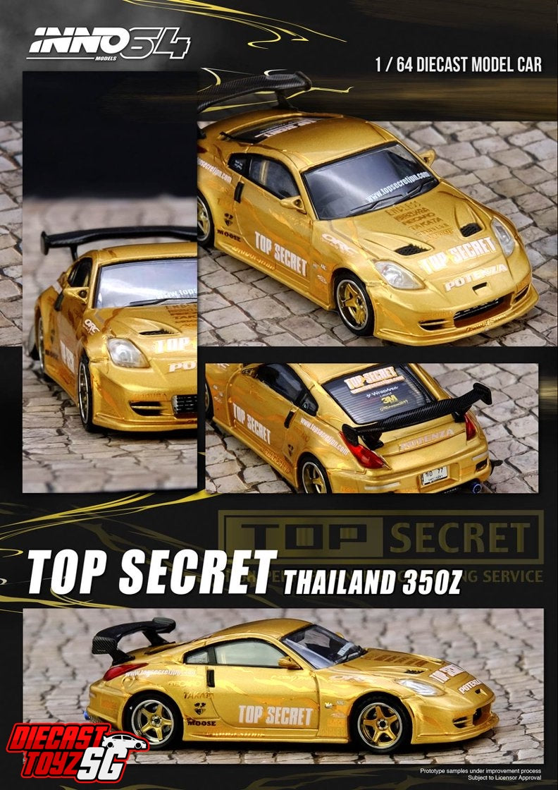 * PRE ORDER * INNO64 1/64 TOP SECRET THAILAND 350Z