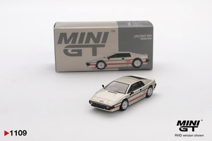 MINI GT #1109 1/64 Lotus Esprit Turbo Metallic Silver (RHD)