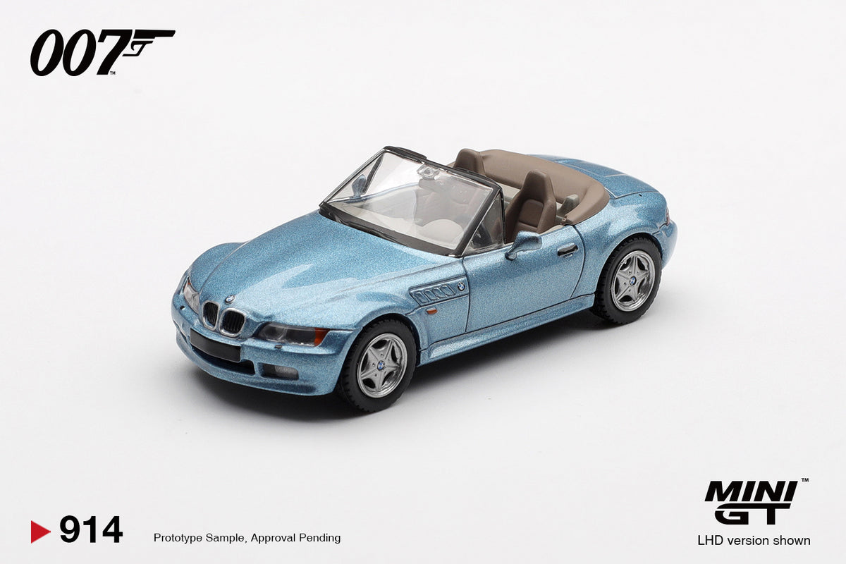 MINI GT #914 1/64 BMW Z3 “GoldenEye” (LHD)