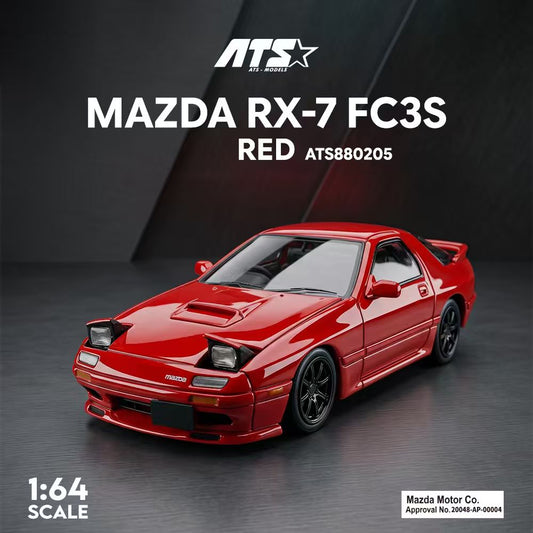 ATS 1/64 Mazda RX-7 FC3S RED - ATS880205