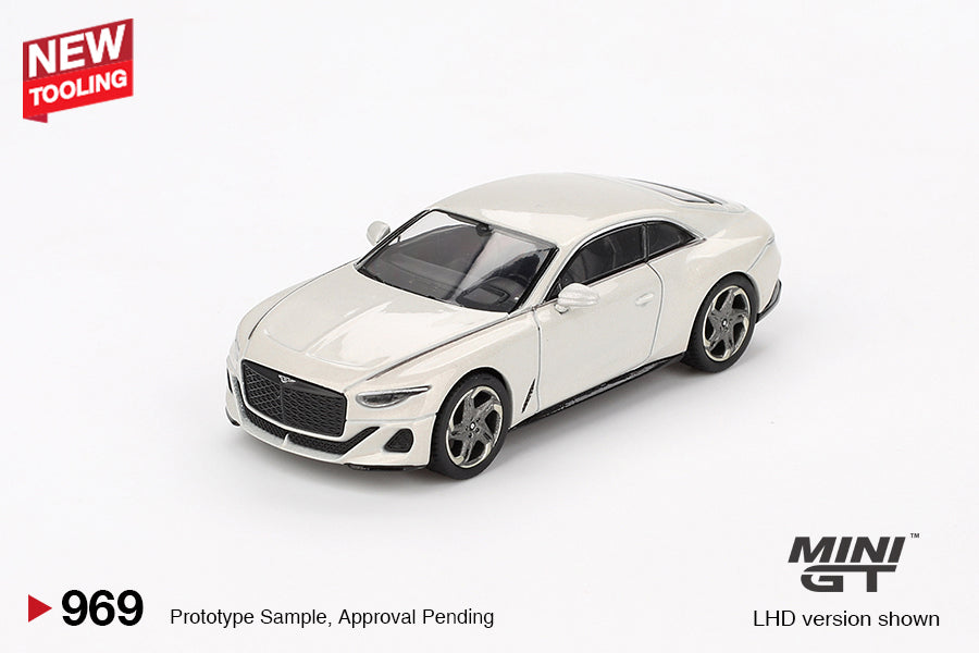 MINI GT #969 1/64 Bentley Batur Bonneville Pearl (LHD)