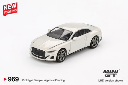 MINI GT #969 1/64 Bentley Batur Bonneville Pearl (LHD)
