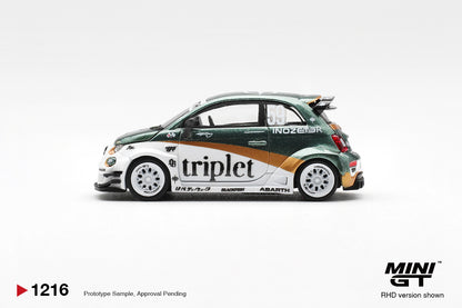 MINI GT #1216 1/64 Abarth 595 LB-WORKS  TY Edition (RHD)