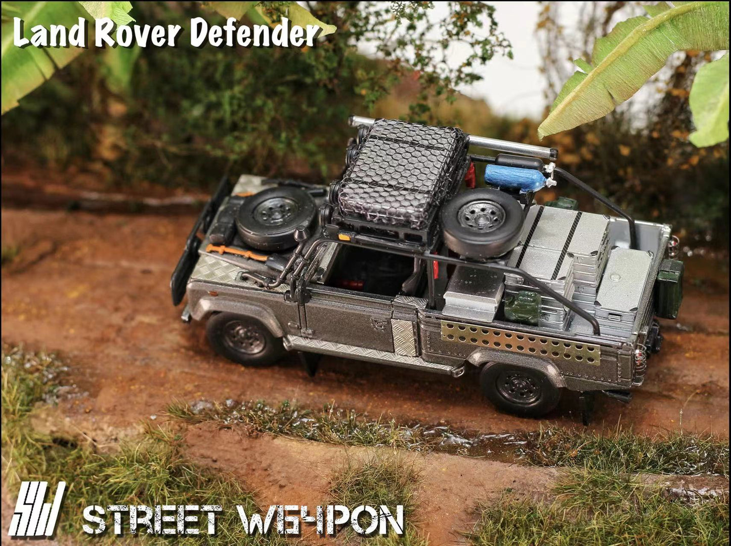 Street Weapon 1/64 Land Rover Defender Tomb Raider