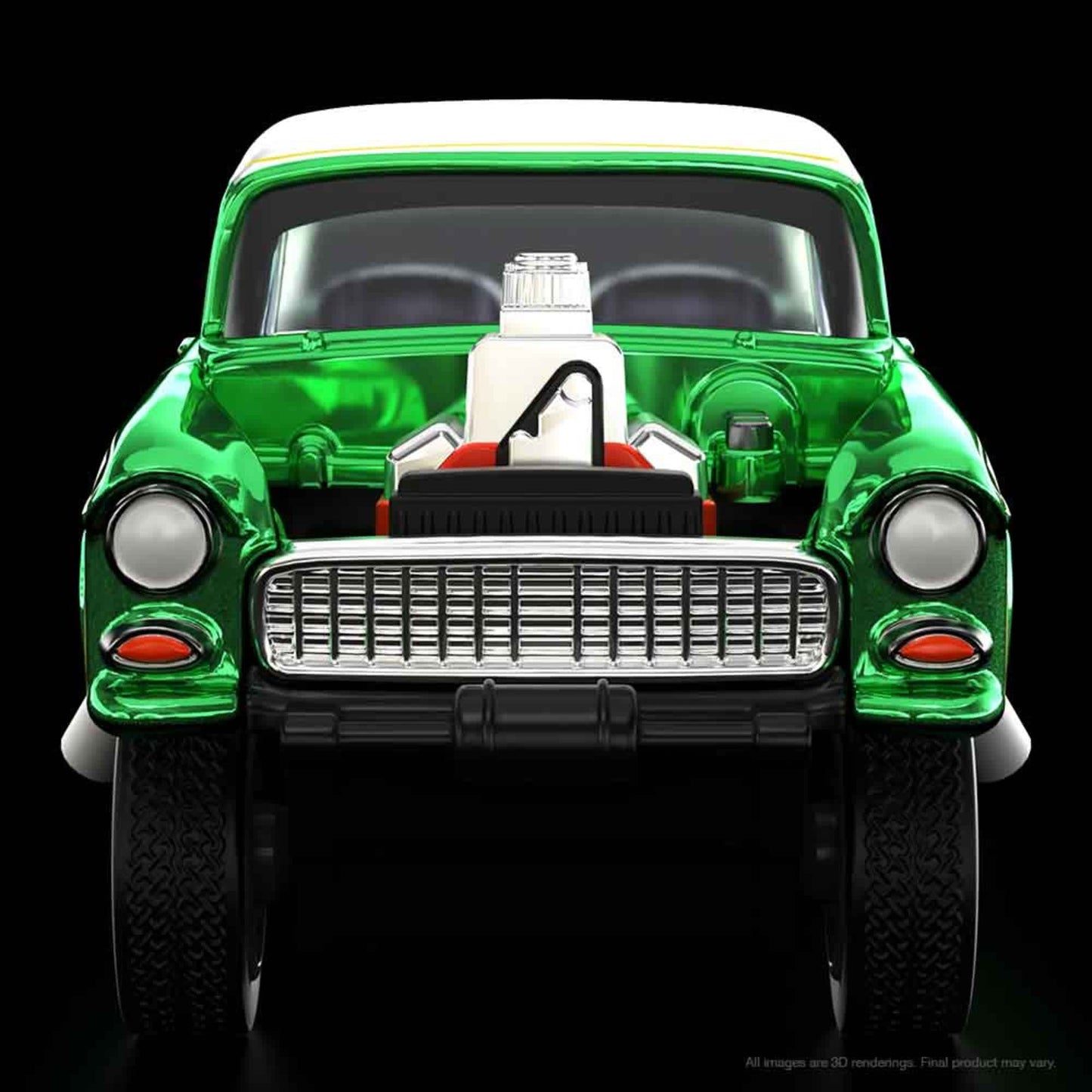 HOT WHEELS RLC HWC Special Edition ’55 Chevy Bel Air Gasser Green