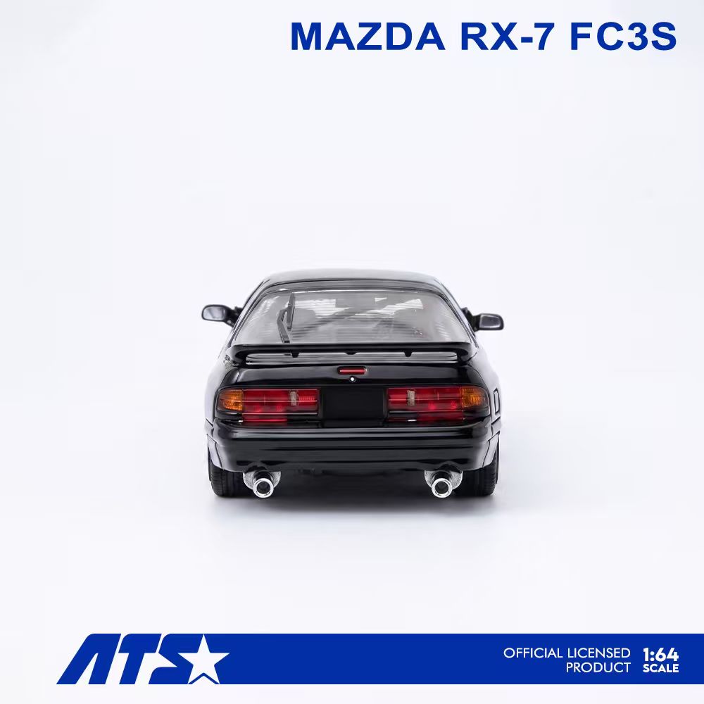 ATS 1/64 Mazda RX-7 FC3S BLACK - ATS880206