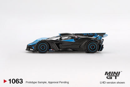 MINI GT #1063 1/64 Bugatti Bolide Presentation (LHD)