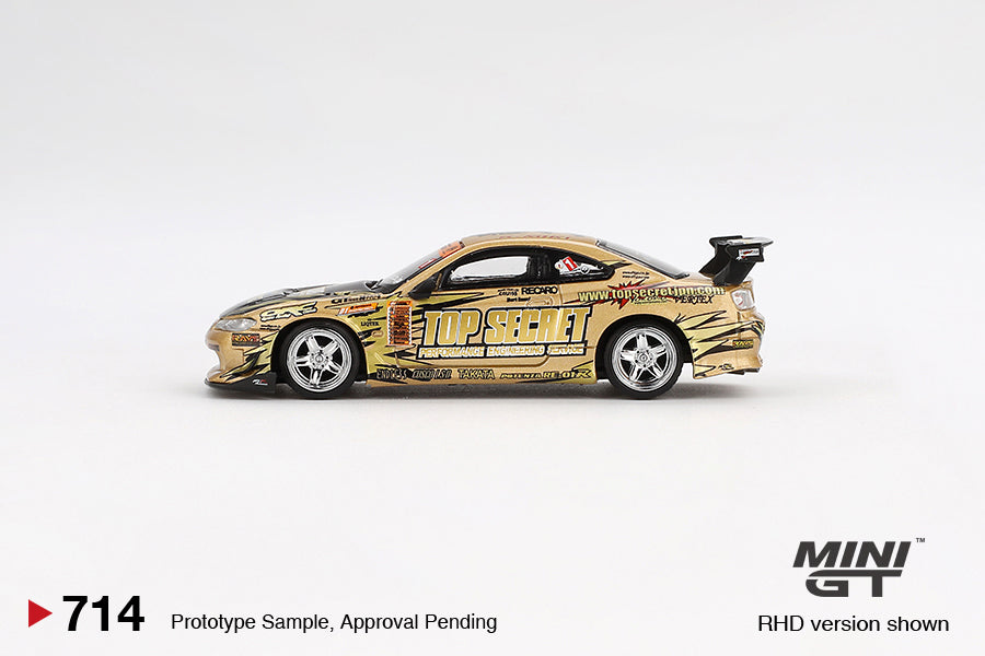 MINI GT #714 1/64 Nissan Silvia (S15) Top Secret D1GP * BLISTER PACK *