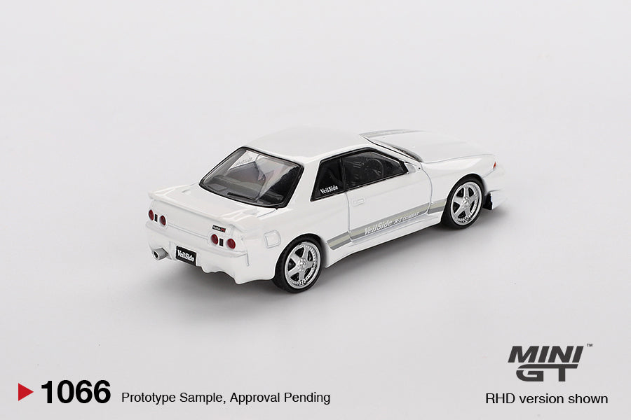 MINI GT #1066 1/64 Nissan Skyline GT-R (R32) VeilSide Combat C-I White (RHD) * BLISTER PACK *