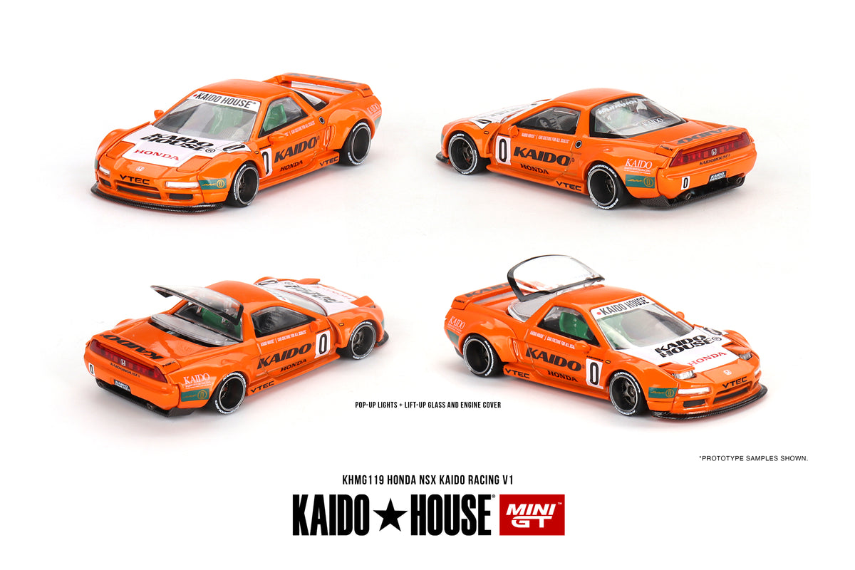 [ Kaido House x MINI GT ] 1/64 Honda NSX Kaido Racing V1 KHMG119