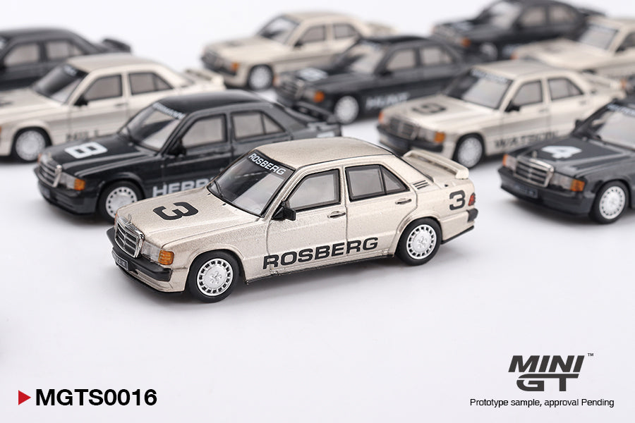* PRE ORDER * MINI GT #1025 - #1044 1/64 MGTS0016 Mercedes-Benz 1984 Nürburgring Race of Champions Set Limited Edition 5000 Sets