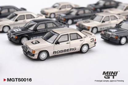 * PRE ORDER * MINI GT #1025 - #1044 1/64 MGTS0016 Mercedes-Benz 1984 Nürburgring Race of Champions Set Limited Edition 5000 Sets