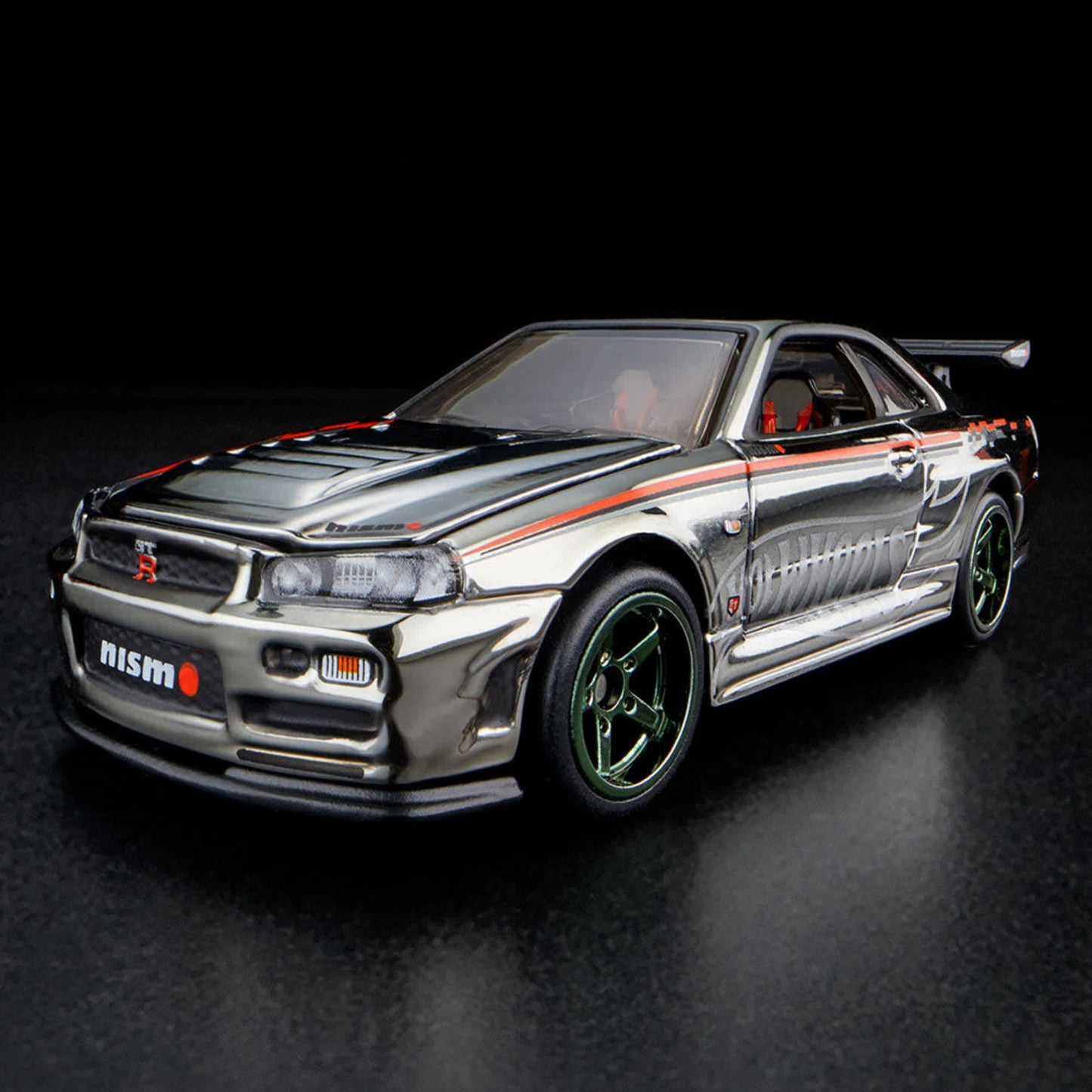 HOT WHEELS RLC NISSAN SKYLINE GT-R (BNR34) SILVER NISMO - HGK73