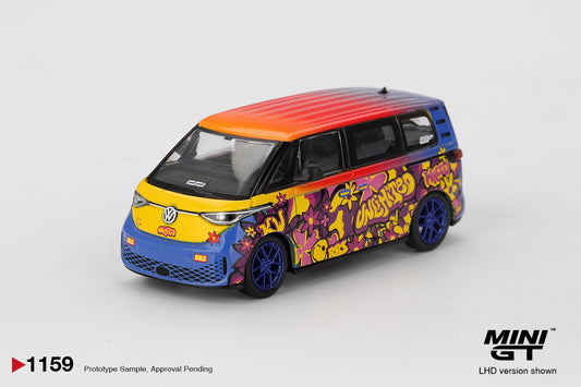 MINI GT #1123 1/64 Volkswagen ID.Buzz KW/BBS LHD