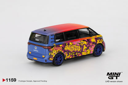 MINI GT #1123 1/64 Volkswagen ID.Buzz KW/BBS LHD