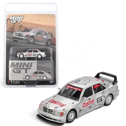 MINI GT #1125 1/64 Mercedes-Benz 190E 2.5-16 Evolution II #37 1995 SE Asia Touring Car Championship (LHD) * BLISTER PACK *