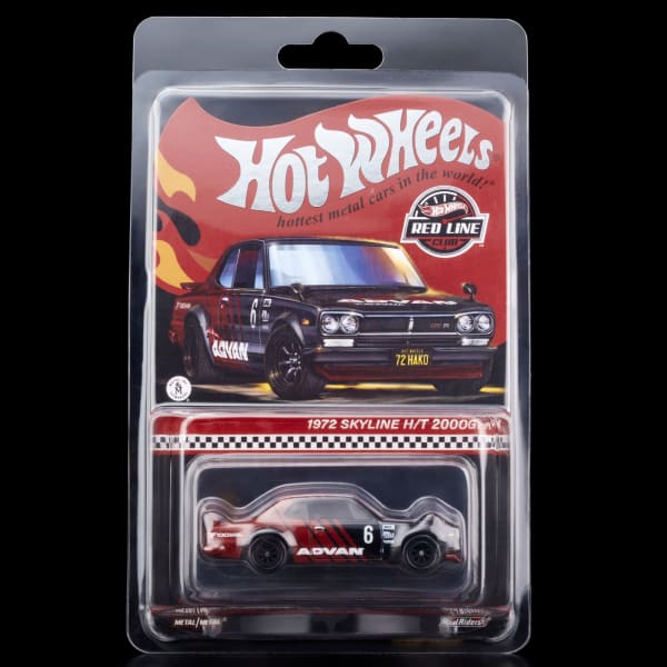 Hot Wheels RLC 1972 Skyline H/T 2000GT-R ADVAN