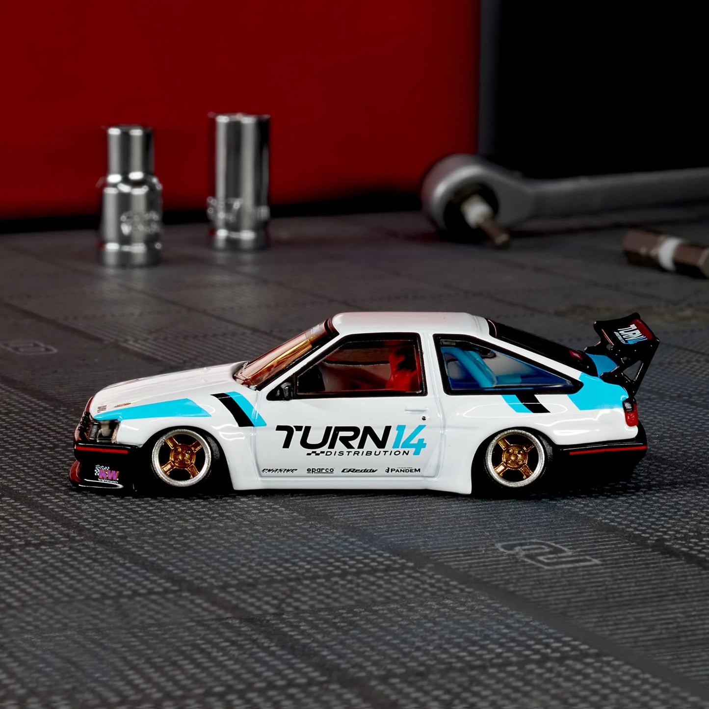 Hot Wheels Collectors Hot Wheels Elite 64 Toyota Corolla Levin (AE86) Custom