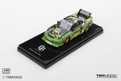 TSM 1:43 Nissan LB-Super Silhouette S15 SILVIA #555 V2 2024 Formula Drift Japan TSMV0032