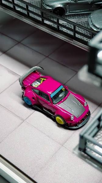 DCM 1/64 964 Cyberpunk - ALIKHLAS DIECAST EXCLUSIVE