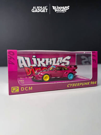 DCM 1/64 964 Cyberpunk - ALIKHLAS DIECAST EXCLUSIVE