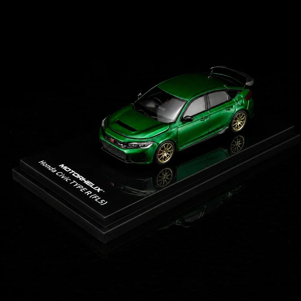 MOTORHELIX 1/64 Honda Civic Type R (FL5) Metallic Green HEC 2026 M65342