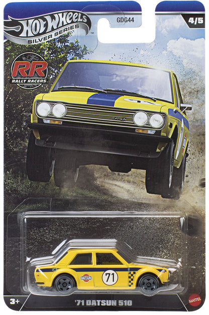 Hot Wheels Silver Series Rally Racers '71 Datsun 510