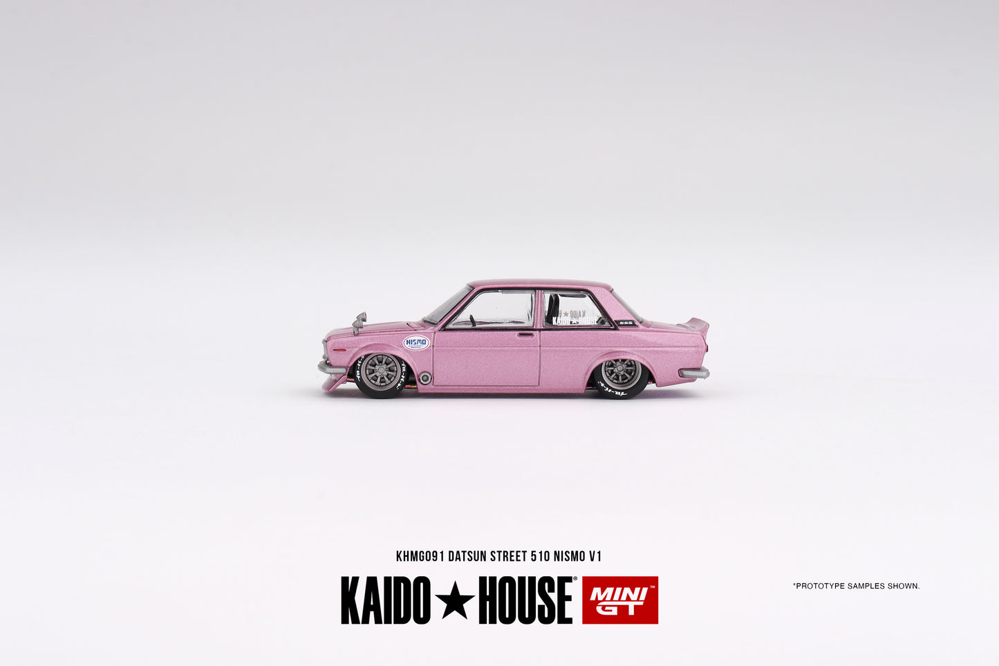 * PRE ORDER * [ Kaido House x MINI GT ] Datsun 510 Street KAIDO GT V1 KHMG091