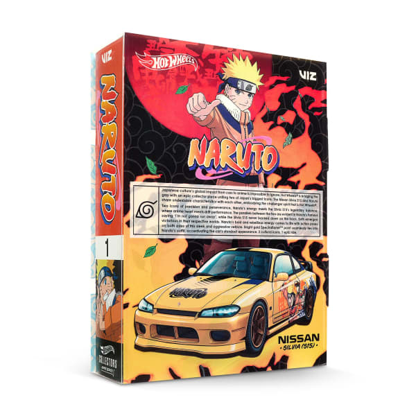 ミニカー Hot Wheels NARUTO NISSAN SILVIA S15 PRE ORDER * Hot Wheels X NARUTO NISSAN SILVIA S15 – Diecast Toyz SG