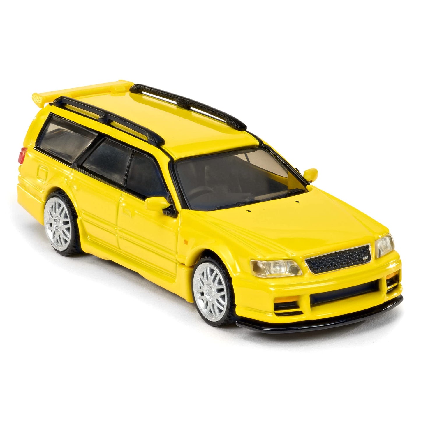 Hot Wheels Elite 64 Mod Shop Nissan Stagea Yellow