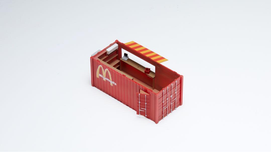 1:64 You & Car cargo Container Store Shop MCDOANLDS