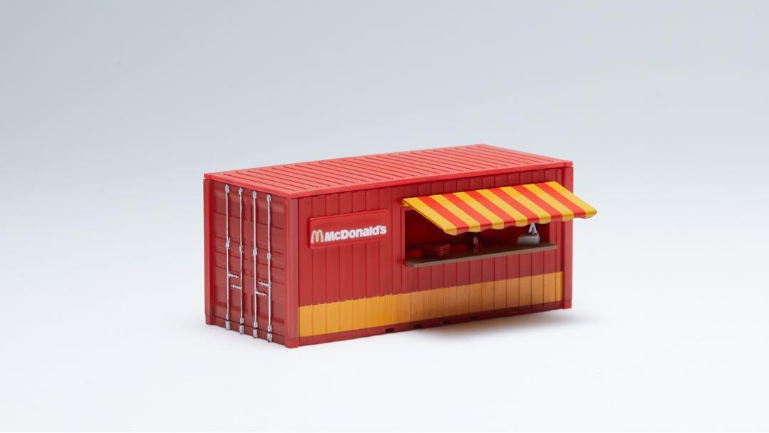 1:64 You & Car cargo Container Store Shop MCDOANLDS