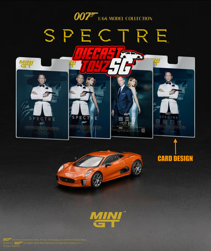 MINI GT #903 1/64  "Jaguar C-X75 ""Spectre"" Traditional Chinese Blister Packaging" (LHD)