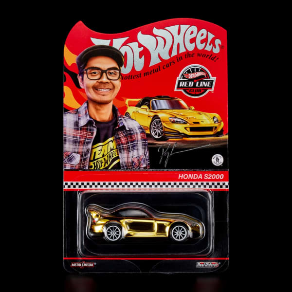 HOT WHEELS RED LINE CLUB  Exclusive HONDA S2000 GOLD RLC
