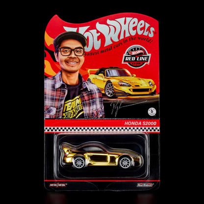 HOT WHEELS RED LINE CLUB  Exclusive HONDA S2000 GOLD RLC