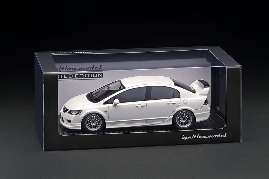 IGNITION MODEL 1/18 IG2833 1/18 Honda CIVIC (FD2) TYPE R White With En –  Diecast Toyz SG