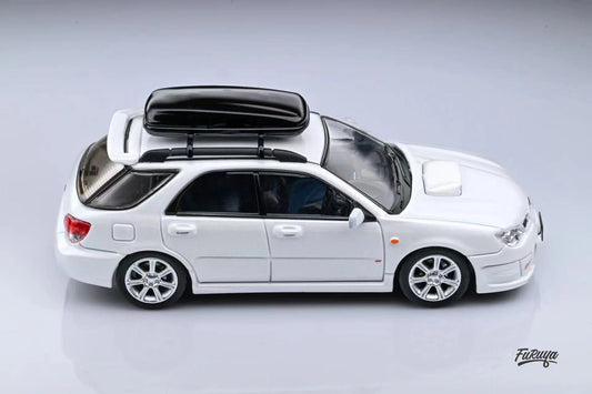 Furuya 1/64 Subaru Impreza WRX STi The 9th Generation White Wagon Version