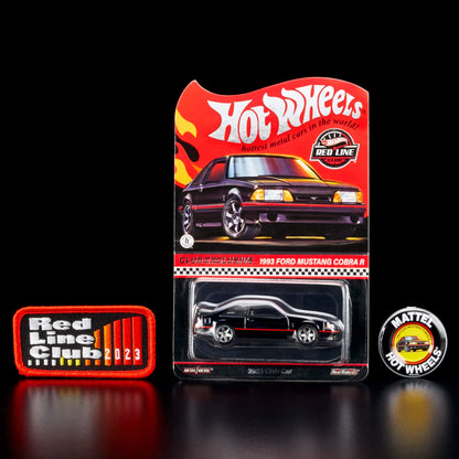 HOT WHEELS RLC 1993 FORD MUSTANG COBRA R - MEMBERSHIP CAR 2023 - HNL15