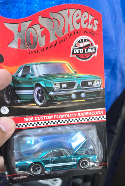 Hot Wheels Collectors RLC Exclusive '68 Custom Plymouth Barracuda