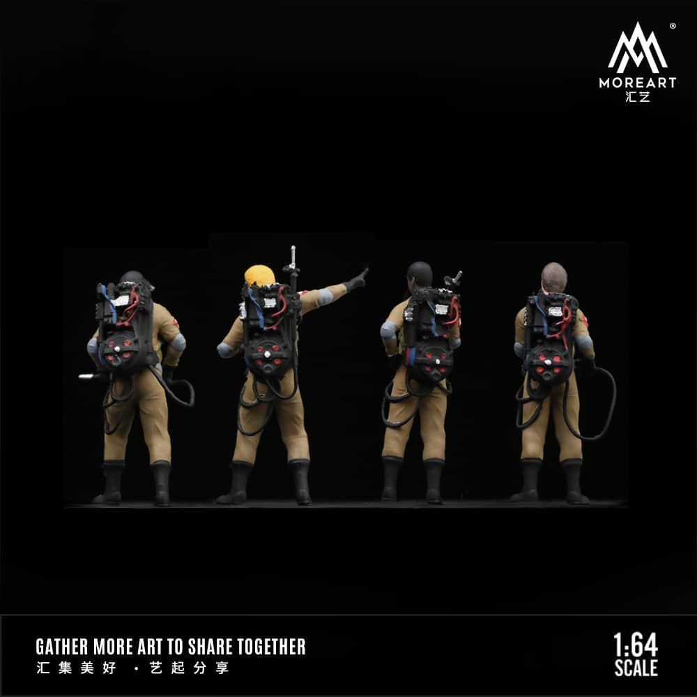 MoreArt 1/64 Ghost Hunting Doll Set