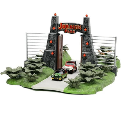 Jada Toys Jurassic Park 30th Anniversary Gate Nano Scene Diorama