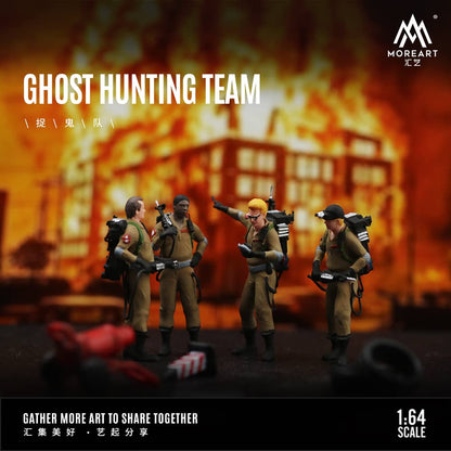 MoreArt 1/64 Ghost Hunting Doll Set